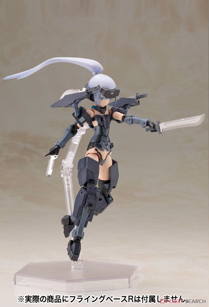 Frame Arms Girl Jinrai Indigo Ver. (Plastic model) Item picture19