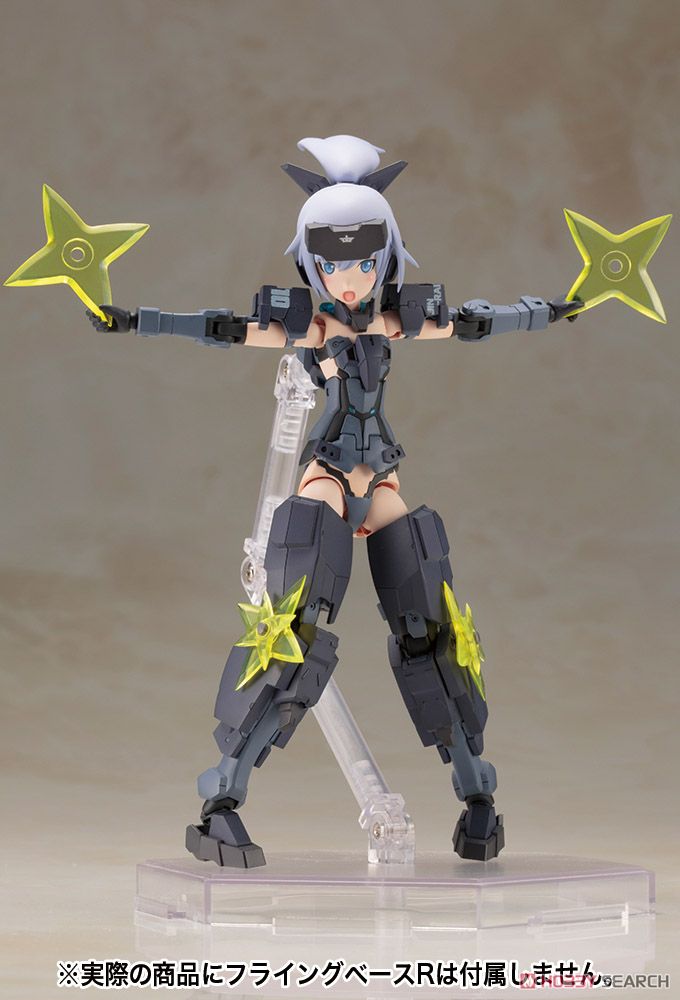 Frame Arms Girl Jinrai Indigo Ver. (Plastic model) Item picture7