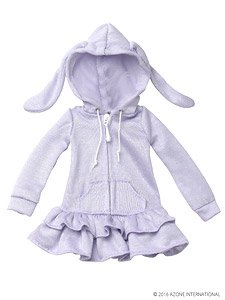 PNS Usamimi Parka One Piece (Lavender) (Fashion Doll)