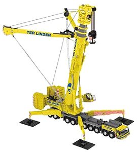 LIEBHERR LTM 11200-9.1 モービル クレーン `TER LINDEN` (ミニカー)