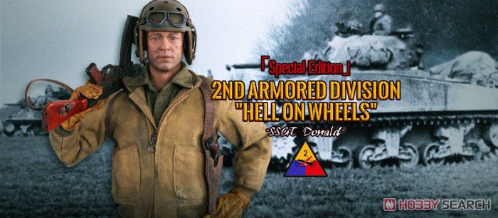2nd ARMORED DIVISION `HELL on Wheels` - SSGT Donald - Special Eddition (ドール) その他の画像1