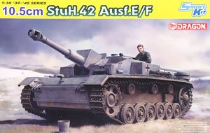 WWII German 10.5cm Assault Howitzer 42 E/F Type (Plastic model)