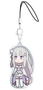 Re: Life in a Different World from Zero Metal Charm (SD) Emilia (Anime Toy)