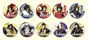 戦国BASARA 真田幸村伝 缶バッジコレクション 10個セット (キャラクターグッズ)