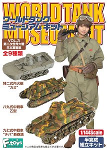 World Tank Museum Kit Vol.3 Special Edition w/Tomomin Picture (Set of 10) (Shokugan)