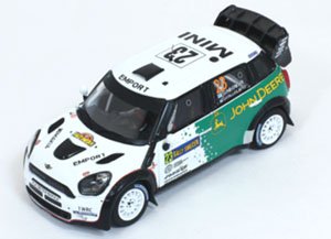 ミニ ジョンクーパー ワークス 2013年 WRC スウェーデンラリー #23 J.NIKARA-J.KALLIOLEPO (ミニカー)