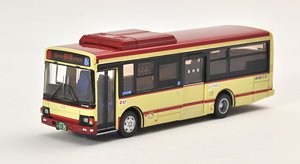 The All Japan Bus Collection 80 [JH014] Nagaden Bus (Hino Rainbow II Non Step Bus) (Nagano Area) (Model Train)