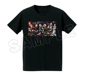 My Hero Academia Full Color T-Shirts Black XS (Anime Toy)