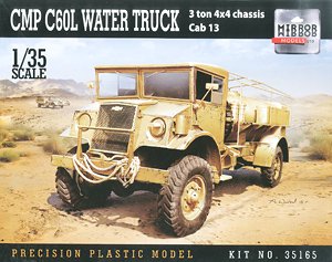 CMP C60L Water Truck No.13 Cab Mounted (Plastic model)