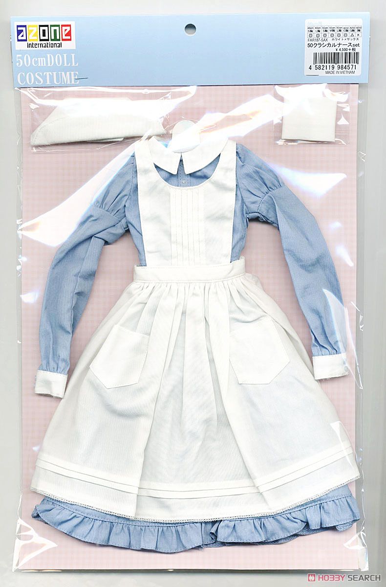 50 Classical Nurse Set (White x Saxe) (Fashion Doll) 商品画像3