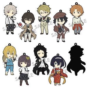 Pikuriru! Bungo Stray Dogs Trading Strap 10 pieces (Anime Toy)