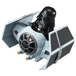 STAR WARS CONVERGE VEHICLE TIE ADVANCE X1 & DARTH VADER (食玩)