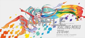Hatsune Miku Racing ver. 2016 Microfiber Sports Towel 2 (Anime Toy)