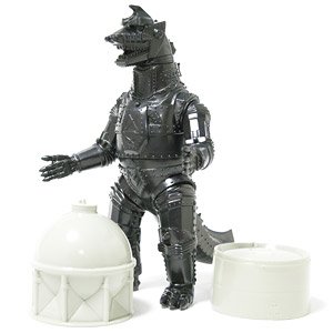 Jet Black Object Collection Mechagodzilla 1974 Industrial Complex Set (Completed)