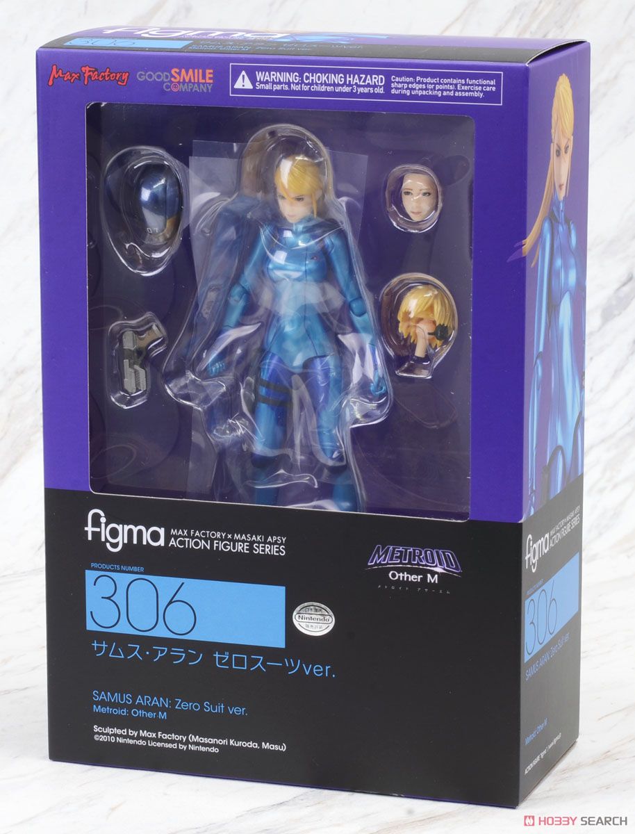 figma サムス・アラン ゼロスーツver. (フィギュア) パッケージ1