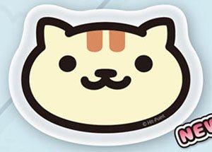 Neko Atsume Die-cut Melamine Mini Tray 2 Creamtora-san (Anime Toy)