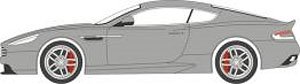 (OO) アストンマーチン DB9 クーペ (スカイフォールシルバー) (鉄道模型)