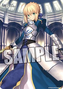 Character Universal Rubber Mat Fate/Grand Order [Saber/Altria Pendragon] (Anime Toy)