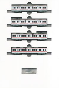 Keisei Type 3500/Time of Debut/Car Number/Dark Blue Company Name Plate (4-Car Set) (Model Train)