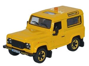 (OO) ランドローバー ディフェンダー 90 RAF Flight Safety (鉄道模型)