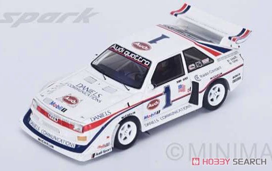 Audi quattro S1 No.1 Winner Pikes Peak 1986 Bobby Unser (ミニカー) 商品画像1