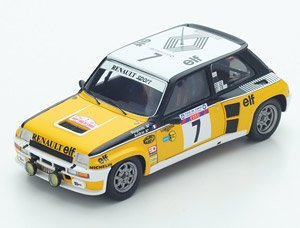 Renault 5 Turbo No.7 Winner Tour de Corse 1982 J.Ragnotti - J.-M.Andrie (ミニカー)