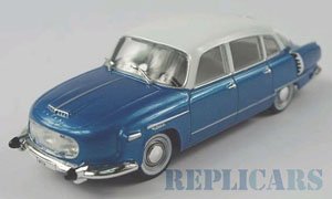タトラ 603 1970 ブルー/ホワイト (ミニカー)