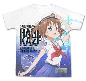 ハイスクール・フリート 岬明乃フルグラフィックTシャツ WHITE XL (キャラクターグッズ)