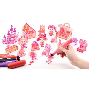 3D Dream Arts Pen Girls Pen Set (4 Pens) (Science / Craft)