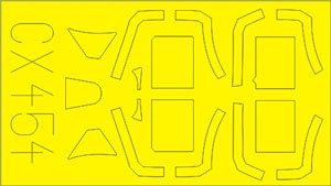 スピットファイア Mk.IX 塗装マスクシート エデュアルド用 (プラモデル)