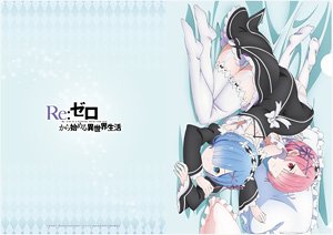 Re: Life in a Different World from Zero Clear File Rem & Ram (Anime Toy)