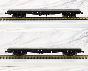 1/80(HO) J.N.R. CHIKI7000 with Rail Fixed Base (2-Car Set) (Pre-colored Completed) (Model Train)