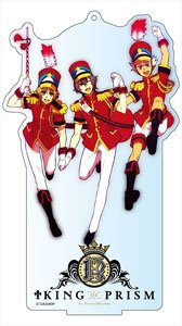 King of Prism Big Acrylic Stand Over The Rainbow B (Anime Toy)