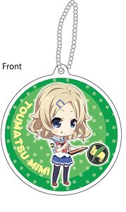 High School Fleet Reflection Key Ring Mimi Toumatsu (Anime Toy)