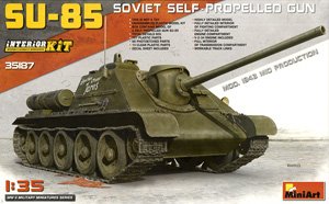 SU-85Mod.1943 MID Production Full Interior (Plastic model)