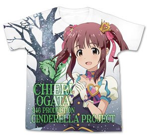 アイドルマスター シンデレラガールズ マイファーストスター!! 緒方智絵里フルグラフィックTシャツ WHITE M (キャラクターグッズ)