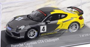 ポルシェ ケイマン GT4 クラブスポーツ ポルシェ テスト カー WEISSACH 2016 (ミニカー)