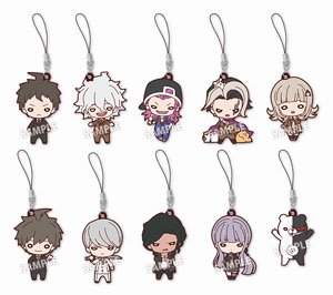 Nitotan Danganronpa 3 Rubber Mascot (Set of 10) (Anime Toy)