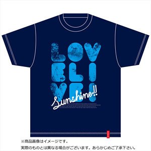 Love Live! Sunshine!! Design T-shirt One Size Fits All (Anime Toy)