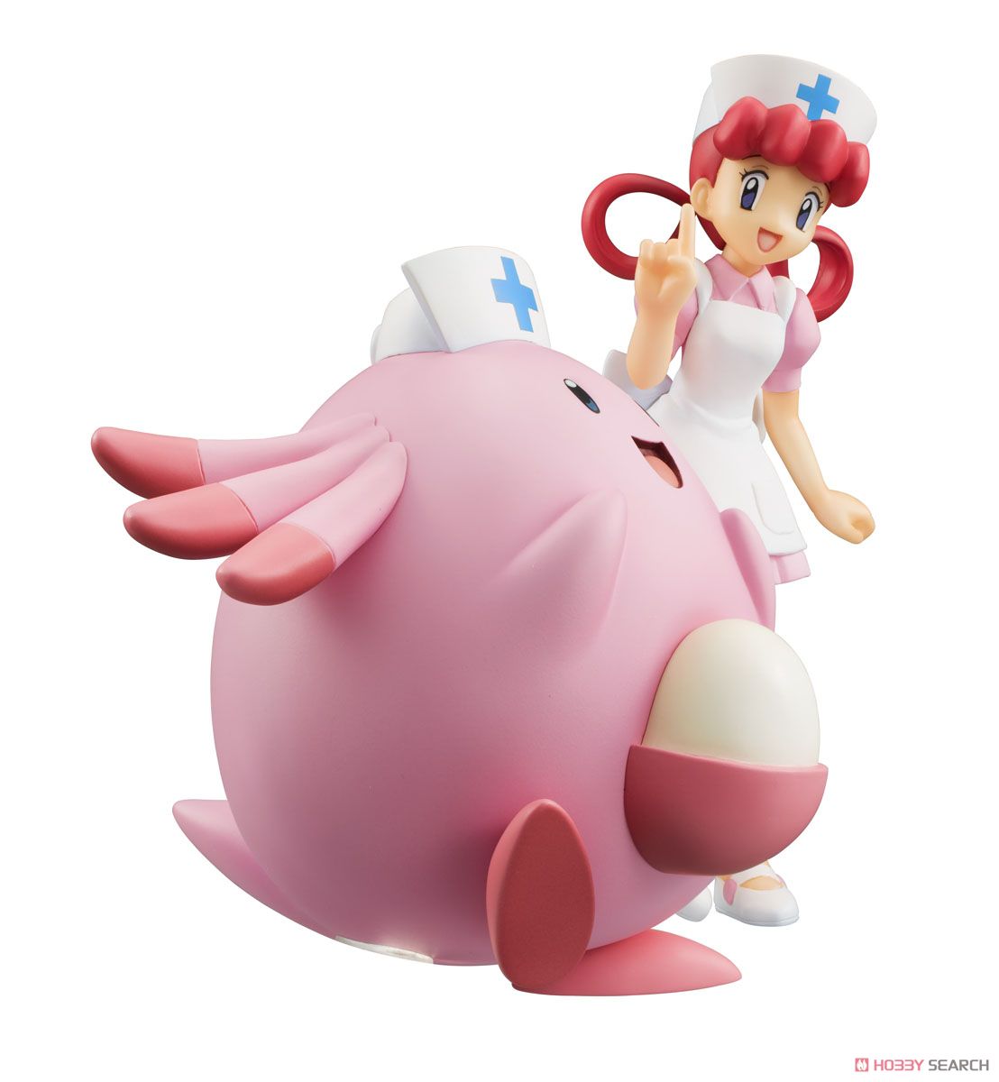G.E.M. Series Pokemon Nurse Joy, and Chansey (PVC Figure) Item picture4.