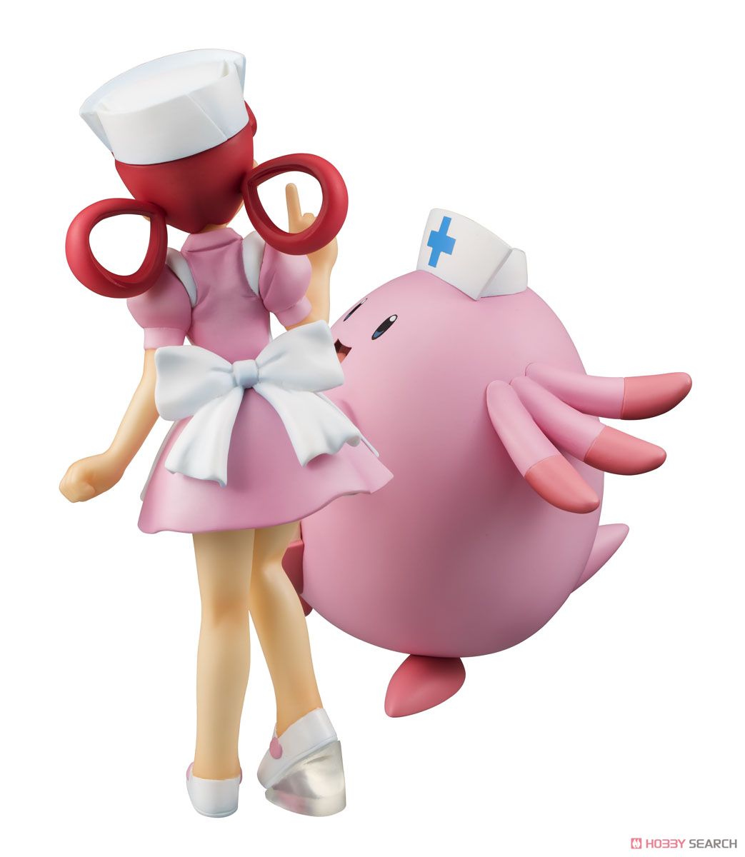 G.E.M. Series Pokemon Nurse Joy, and Chansey (PVC Figure) Item picture5.
