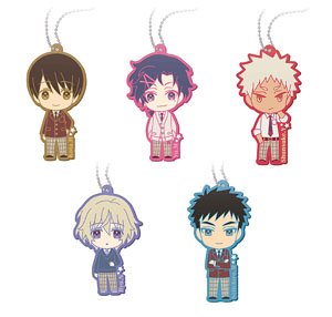 Rubber Mascot Sanrio Boys Oretachi Sanrio Danshi ! (Set of 6) (Anime Toy)