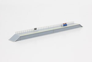 (Z) One-Sided Platform Set (Pre-Colored Kit) (Model Train)