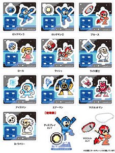 Mega Man Multi Acrylic Mascot Collection (Set of 10) (Anime Toy)