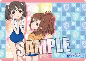Character Universal Rubber Mat High School Fleet [Rin Shiretoko & Mei Irizaki] (Anime Toy)
