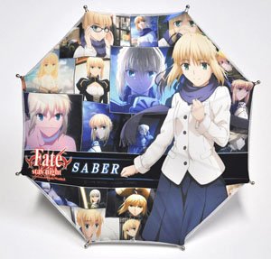 Fate/stay night [Unlimited Blade Works] Saber Desktop Mini Umbrella (Anime Toy)