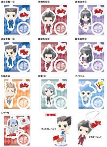 Ace Attorney - The`Truth`, Objection! - Multi Acrylic Mascot Collection (Set of 10) (Anime Toy)