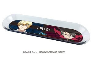 Chara Tray [Servamp] 04/Tetsu Sendagaya & Hugh the Dark Algernon III (Anime Toy)