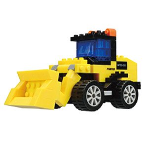 Nanoblock+ Wheel Loader (Block Toy)
