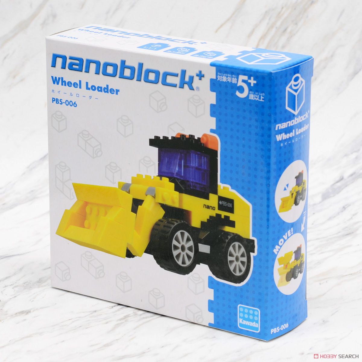 nanoblock+ ホイールローダー (ブロック) パッケージ1